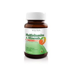 МУЛЬТИВИТАМИННЫЙ КОМПЛЕКС ПЛЮС МИНЕРАЛЫ И АМИНОКИСЛОТЫ ОТ VISTRA 30 КАПСУЛ / VISTRA MULTIVITAMINS & MINERALS PLUS AMINO ACID 30 CAPSULES