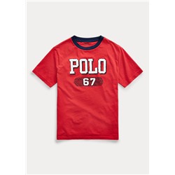Boys 8-20 Logo Cotton Jersey Tee