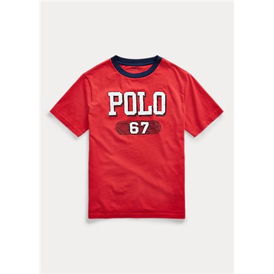 Boys 8-20 Logo Cotton Jersey Tee