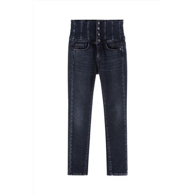 Vaquero skinny fit Negro
