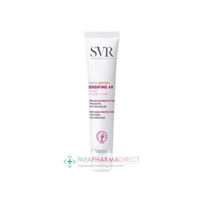 SVR Sensifine AR Crème SPF50+ Très Haute Protection Solaire Anti-Rougeurs 50ml