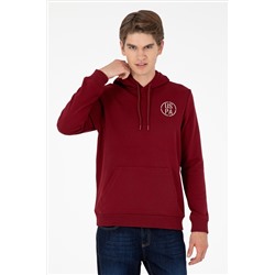Erkek Bordo Sweatshirt