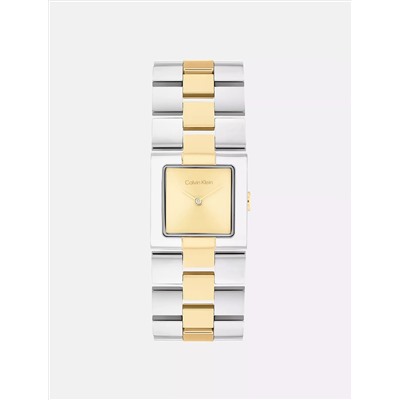Grid Link Bracelet Watch