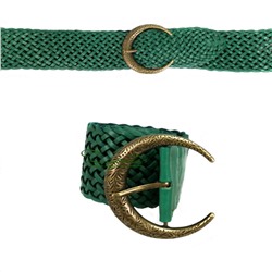 Кожаный ремень Luna VERDE