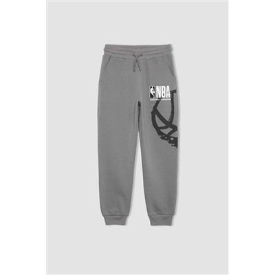 Defacto Erkek Çocuk NBA Wordmark Kalın Eşofman Altı B4800A8GR436mca