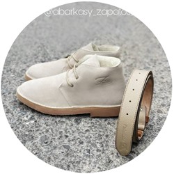 AB.Z. 3612/ Crudo+Ab.Zapatos Pelle NAPA (200-2-3) BEIG АКЦИЯ