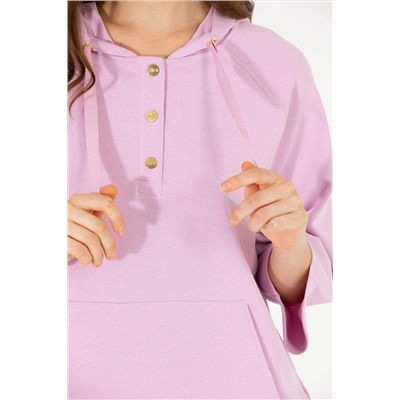 Kadın Manolya Kapüşonlu Sweatshirt