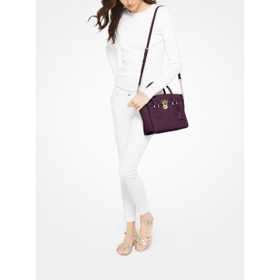 MICHAEL MICHAEL KORS Hamilton Leather Satchel