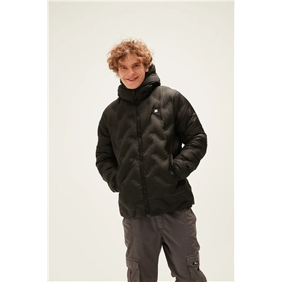 Bad Bear Steward Puffer Siyah Erkek Kapüşonlu Mont 22.02.15.002-C01