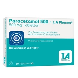 Парацетамол 500 мг - 1A-Pharma®