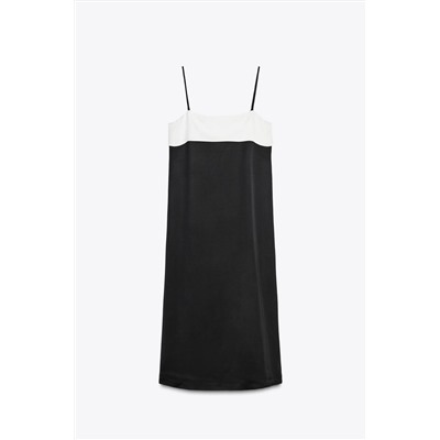 ZW COLLECTION MINIMAL SATIN DRESS
