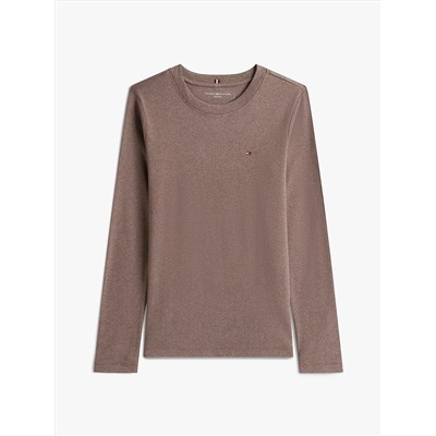 Long-Sleeve Crewneck Favorite T-Shirt