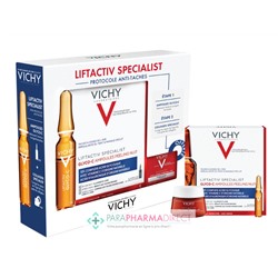 Vichy Liftactiv Specialist Glyco-C Ampoule Peeling Nuit x10 + Crème de Jour 15ml OFFERTE Coffret Anti-Taches