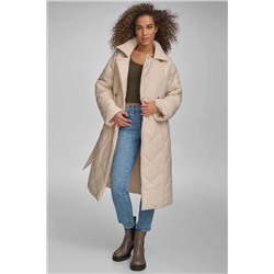 REVERSIBLE DIAMOND QUILTED TRENCH