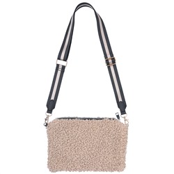 Damen Tasche mit Felloptik