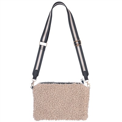 Damen Tasche mit Felloptik
