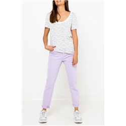 Camiseta Blanco y azul