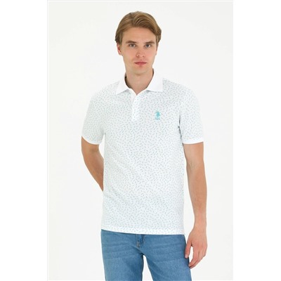 Erkek Mint Polo Yaka Tişört