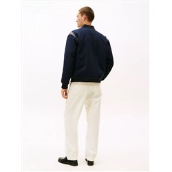 Wool-Blend Letterman Jacket