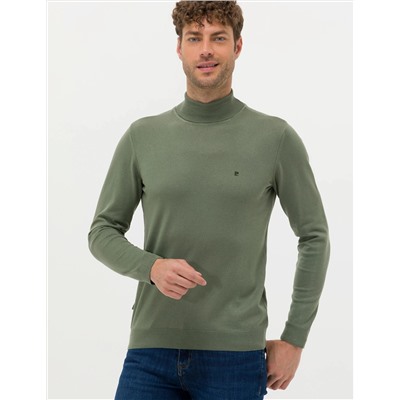 Duman Slim Fit Balıkçı Yaka Basic Triko Kazak