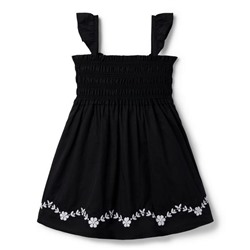 THE EMILY EMBROIDERED SMOCKED SUNDRESS