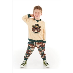 Denokids Truck Team Erkek Çocuk Eşofman Takım CFF-21S1-101