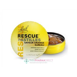 Fleurs de Bach Rescue Pastilles Saveur Orange Sureau 50g