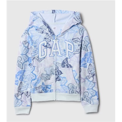 Kids Relaxed Gap Logo Zip Hoodie