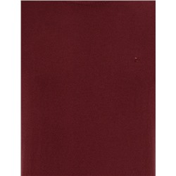 Bordo Slim Fit Bisiklet Yaka Basic Triko Kazak