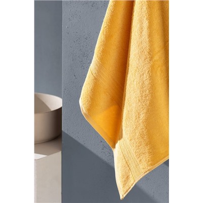 Cerline %100 Pamuk Banyo Havlusu - Sarı