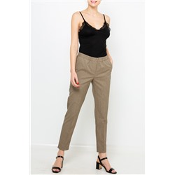 Pantalón pitillo Marrón