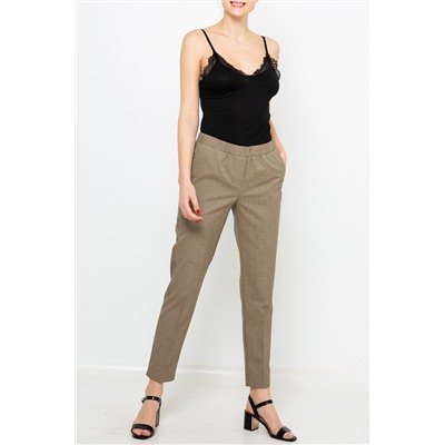 Pantalón pitillo Marrón