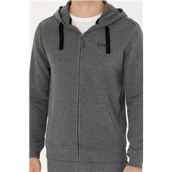 Erkek Antrasit Melanj Sweatshirt