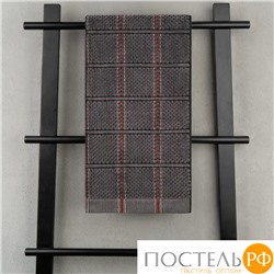 Полотенце велюровое Arya Aiden 70x140 Антрацит
