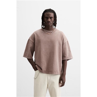 SUDADERA OVERSIZE LAVADA