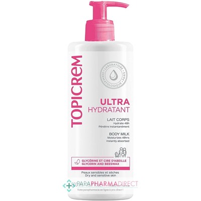 Topicrem Ultra-Hydratant - Lait Corps 500ml