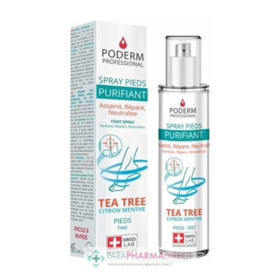 Poderm Spray Purifiant Pieds 50 ml