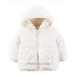 Fleece Puffer Jacket