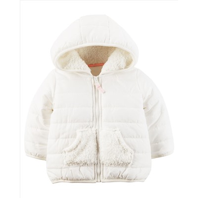 Fleece Puffer Jacket