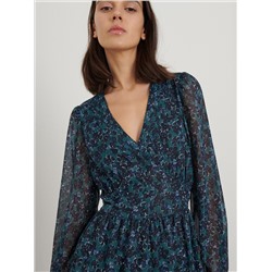 Gemustertes Minikleid