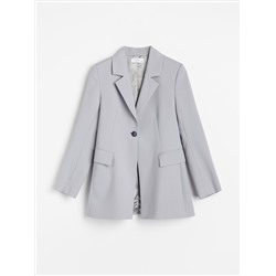 Anzugjacke aus Wollmischung