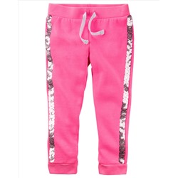 Fleece Neon Sequin Jogger