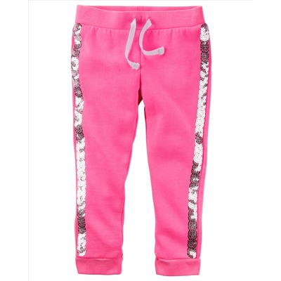 Fleece Neon Sequin Jogger