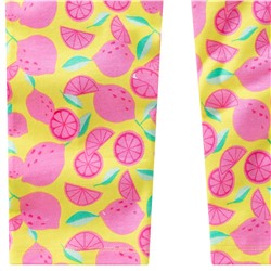 Mädchen Capri-Leggings mit Früchten allover