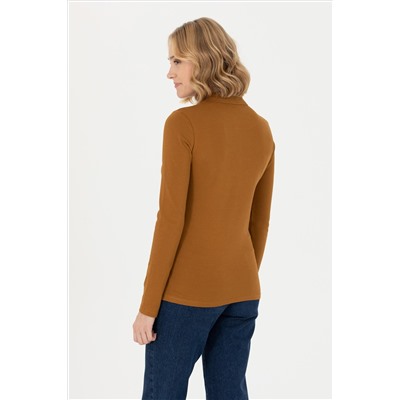 Kadın Coconut Basic Polo Yaka Sweatshirt