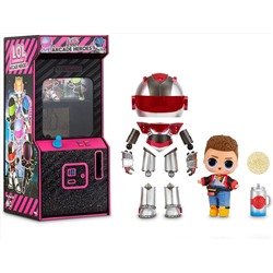 L.O.L. Surprise! Boys Arcade Heroes – Action Figure Doll with 15 Surprises