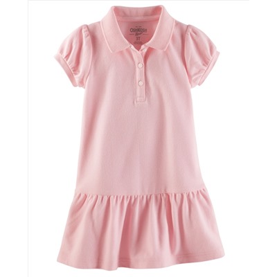 Piqué Uniform Polo Dress