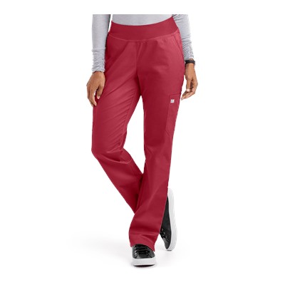 UA Butter-Soft STRETCH Scrubs Women's Yoga Pants with Knit Waistband