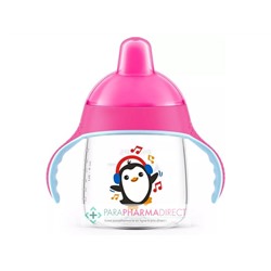 Avent Tasse Anti Fuite Rose 12m+ 260ml