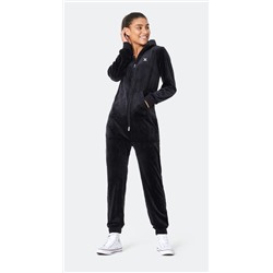 ORIGINAL VELVET JUMPSUIT BLACK